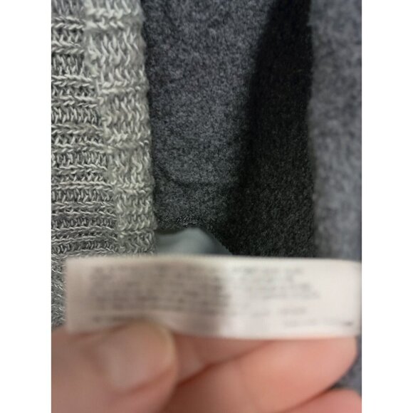 Saturday Sunday Anthropologie Womens Cascading Cardigan Small Gray Chunky BOHO - Picture 5 of 8